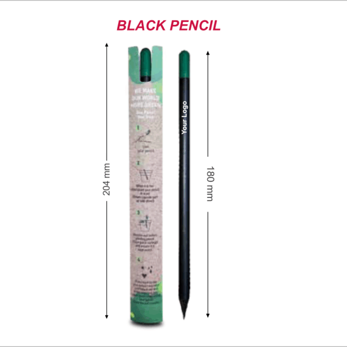 'Plant-een-Boom' Pen Zwart